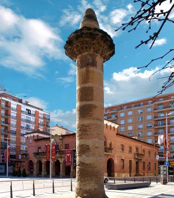 Rotllo jurisdiccional de ‘La moza’ al passeig del Mercadal.Web de l'Ajuntament de Calahorra
